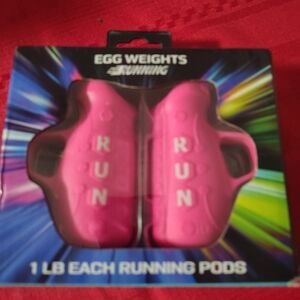 Pink Egg Weights Running Pods